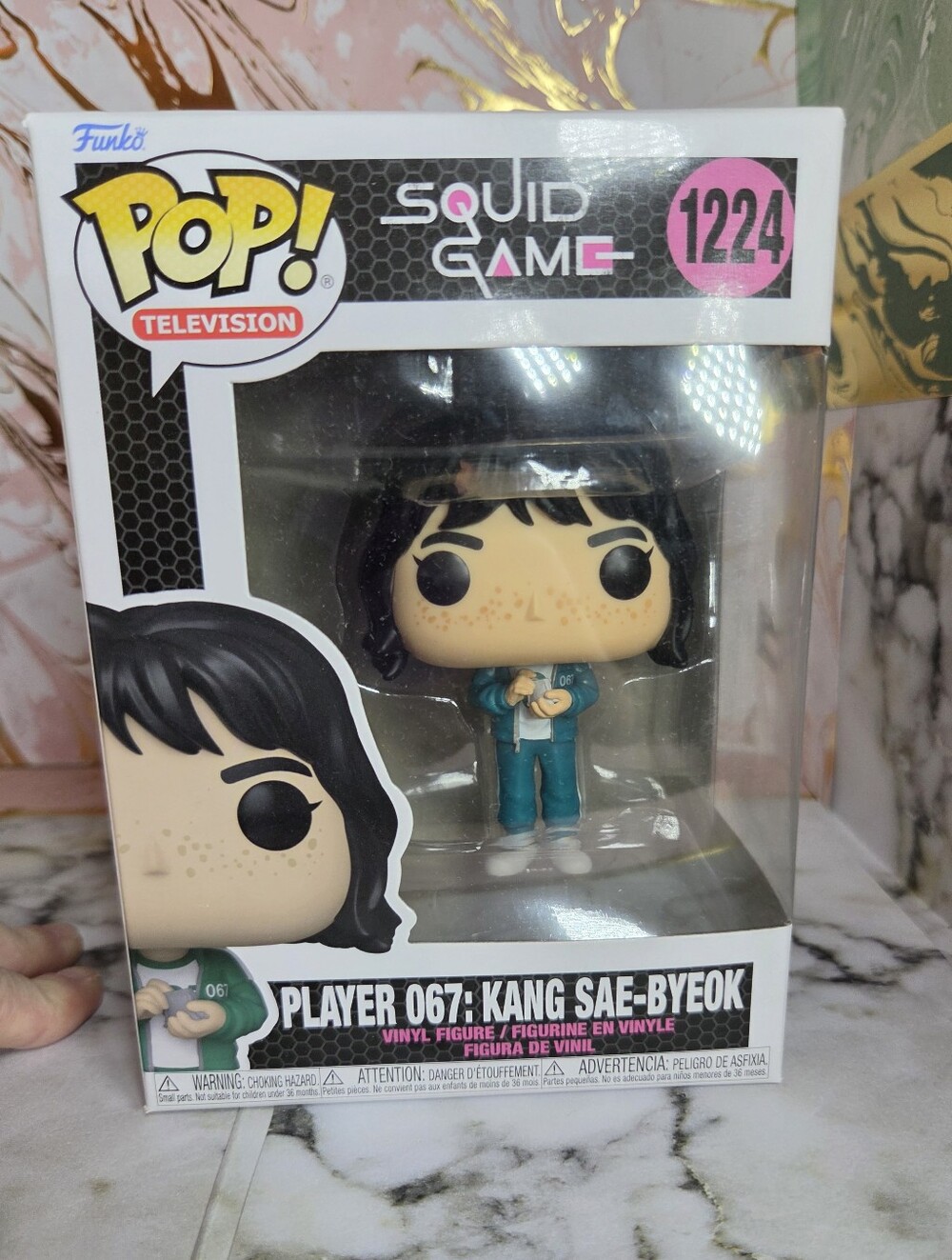 Funko Pop 1224 Squid Game Player 067 Kang Sae-Byeok NIB